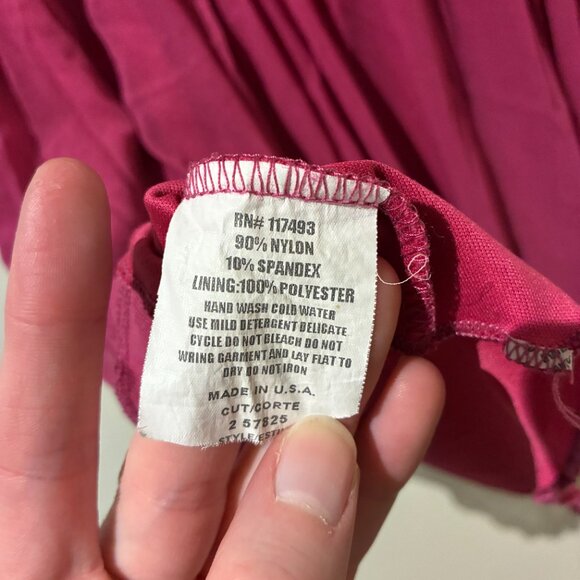 Rampage Pink Sleeveless Baby Doll Top - Women's XS - Picture 7 of 8